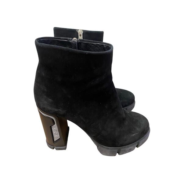 ametist Shoes - ametist black suede boots Sz 8.5 (sz 39)